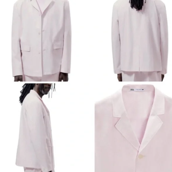 Zara Suits Blazers Zara Mens Summer Poplin Jacket Poshmark